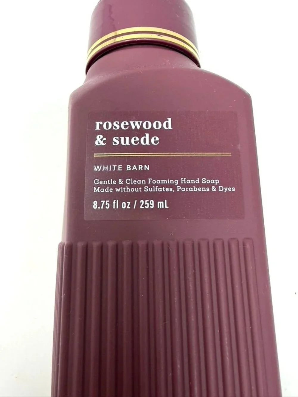 Bath & Body Works 2 Rosewood Suede Foaming Hand Soap 8.75 Fl Oz Gentle